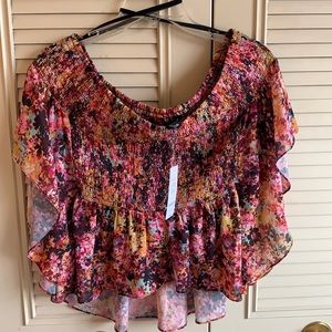 Bebe floral top